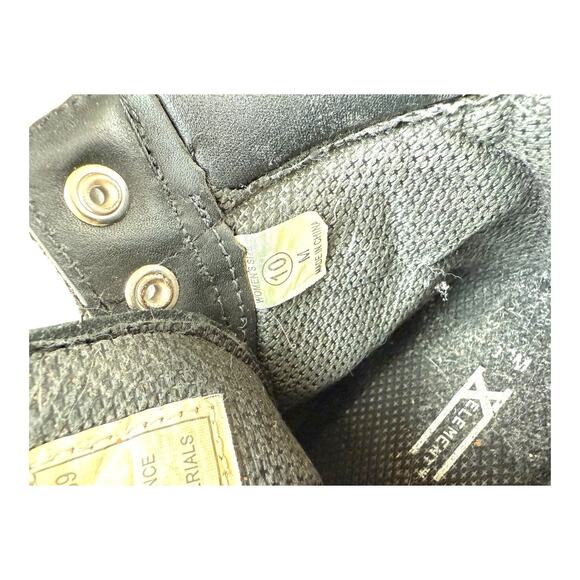 Xelement Biker Boots Womens Sz 10 Real Leather Lace Up Combat Boots EUC - Picture 15 of 15